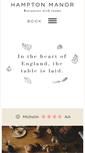 Mobile Screenshot of hamptonmanor.com